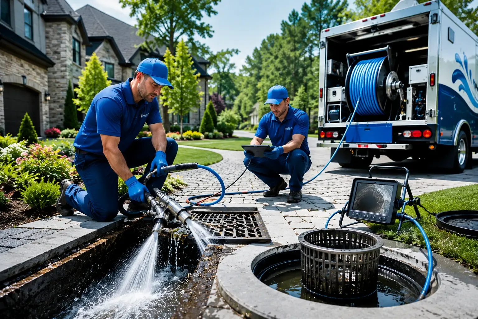 Local outdoor drain cleaning professionals in Nevis, MN